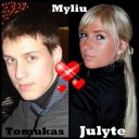 Julyte  Myliu                    Tomuką;]