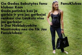 Godos  S.  Fanuklubas!