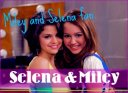 Selena  G.  and  Miley.C.  fan..